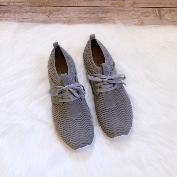 UGG Women’s Willows Sneakers In Seal Grey - Picture 6 of 8